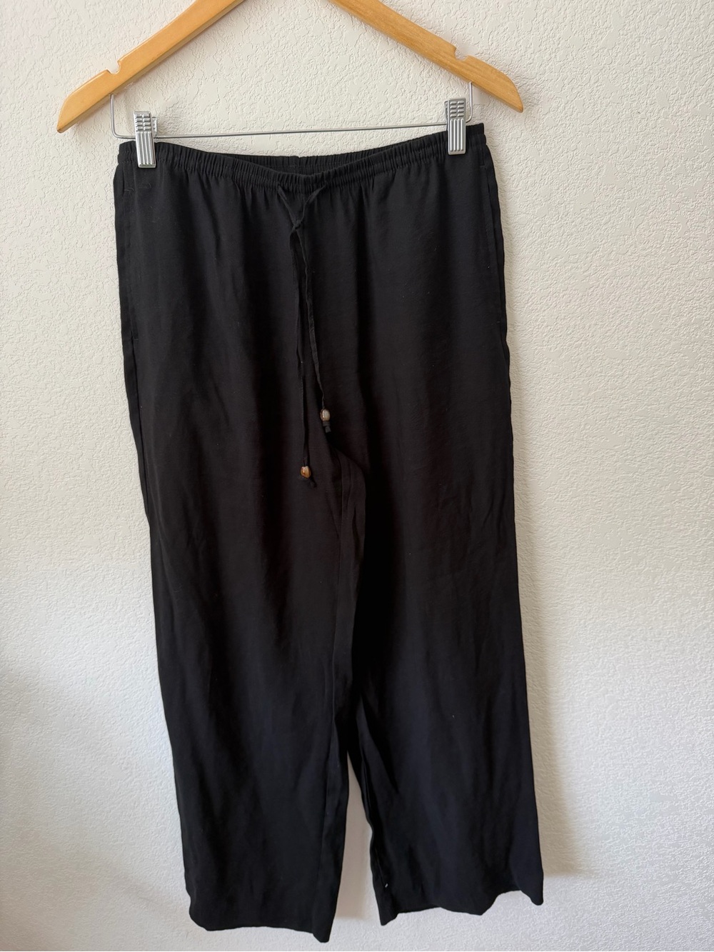 H&M Black Drawstring Pants Size S